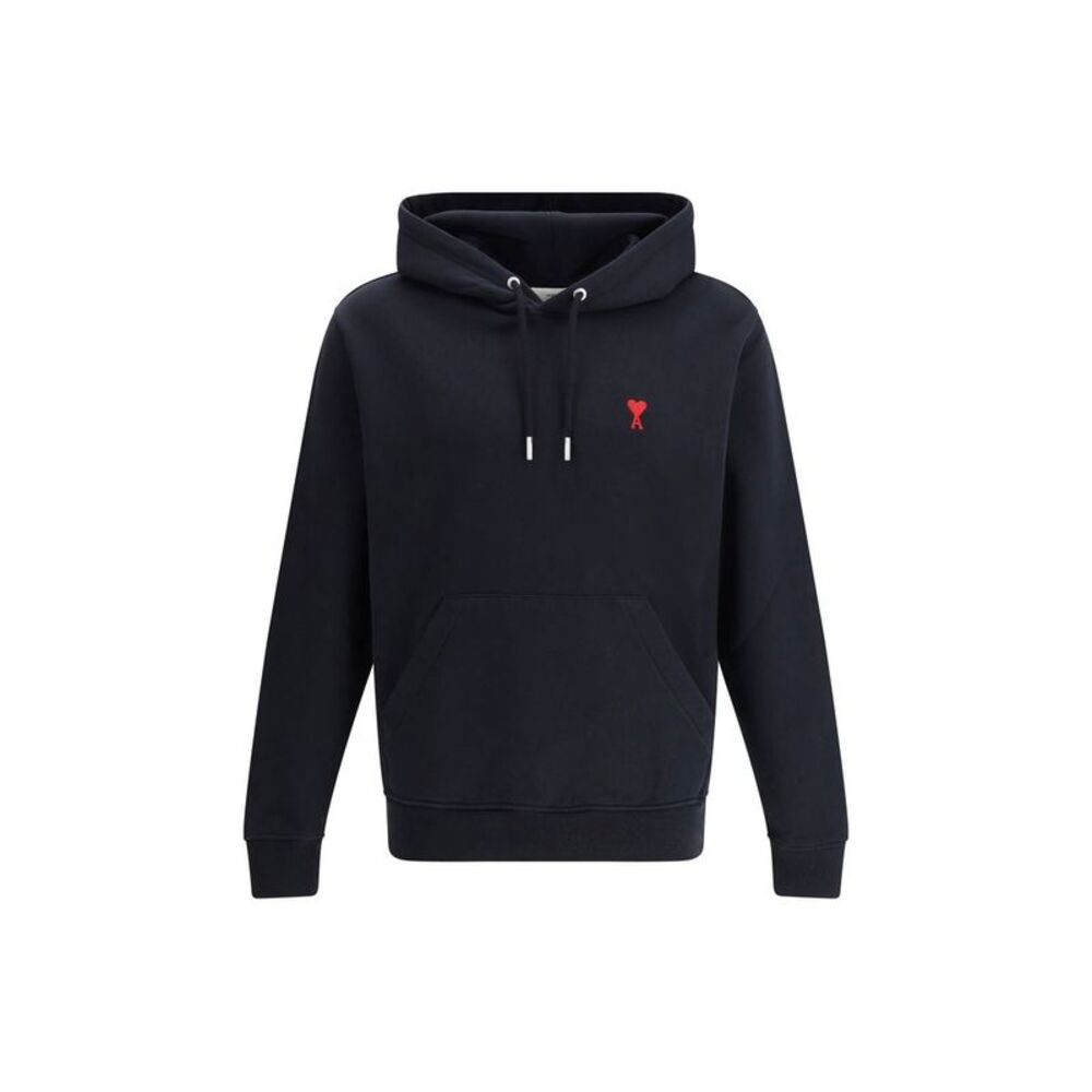 Ami Paris Black Cotton Men's Sweatshirt